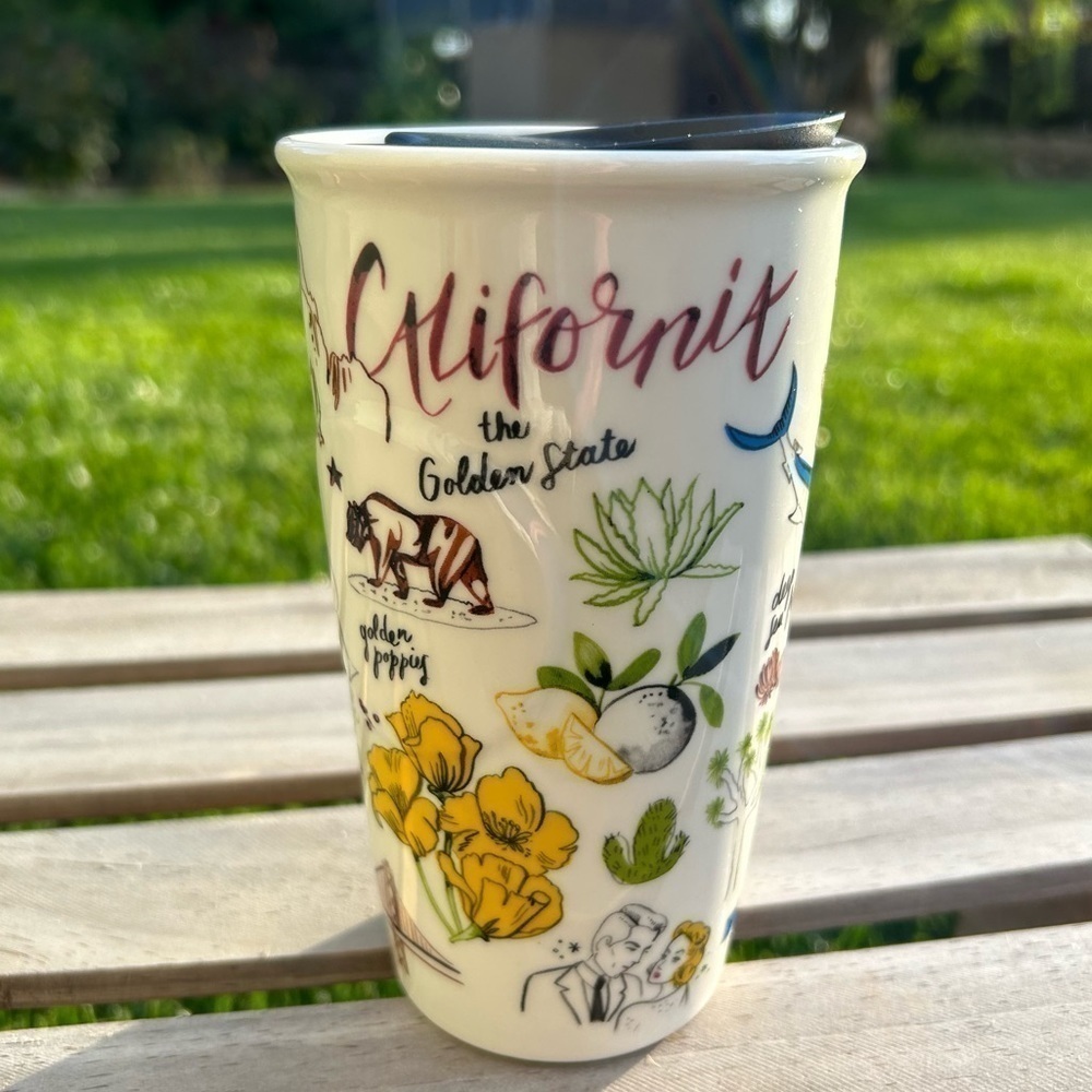 Starbucks 2016 California 10 Oz Ceramic Tumbler